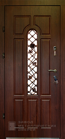 Фото «Дверь с ковкой №10» в Солнечногорску