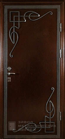 Фото «Дверь с ковкой №2» в Солнечногорску