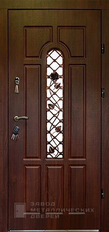 Фото «Дверь с ковкой №10» в Солнечногорску