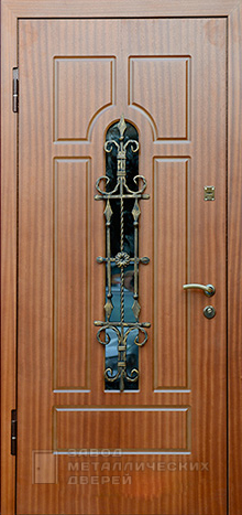 Фото «Дверь с ковкой №19» в Солнечногорску