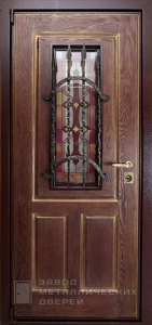 Фото «Дверь с ковкой №20»  в Солнечногорску
