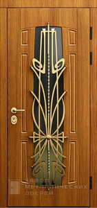 Фото «Дверь с ковкой №9» в Солнечногорску