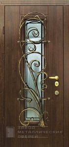 Фото «Дверь с ковкой №17»  в Солнечногорску