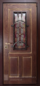 Фото «Дверь с ковкой №20» в Солнечногорску