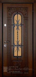 Фото «Дверь с ковкой №14» в Солнечногорску