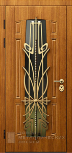Фото «Дверь с ковкой №9»  в Солнечногорску