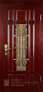 Фото «Дверь с ковкой №5» в Солнечногорску