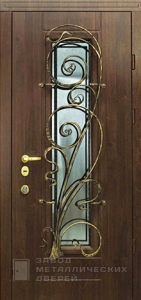 Фото «Дверь с ковкой №17» в Солнечногорску