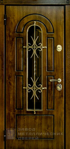 Фото «Дверь с ковкой №11»  в Солнечногорску
