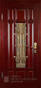 Фото «Дверь с ковкой №5»  в Солнечногорску